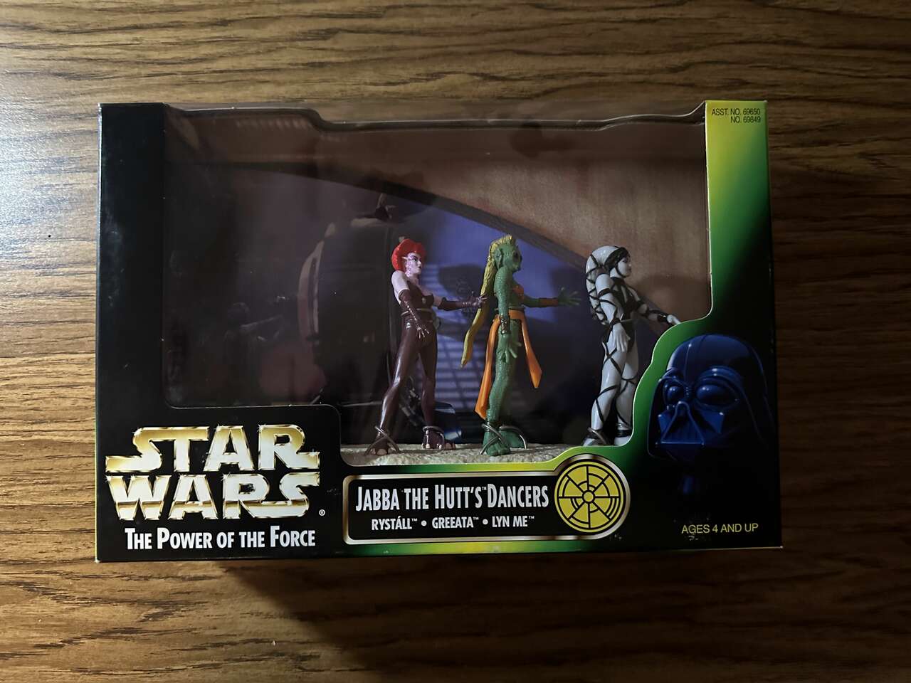 Jabba the Hutt's Dancers 1998 Star Wars Three Figure Display Set.