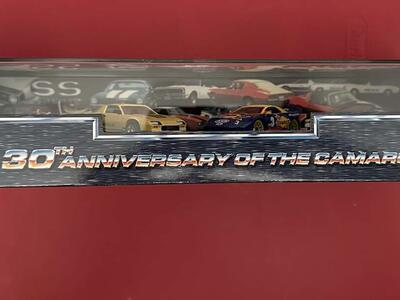 Hot Wheels Collectibles Chevrolet Camaro 30th Anniversary Set, 1967 - 1997.