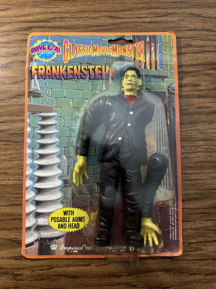 Frankenstein 1986 Classic Movie Monster Action Figure.