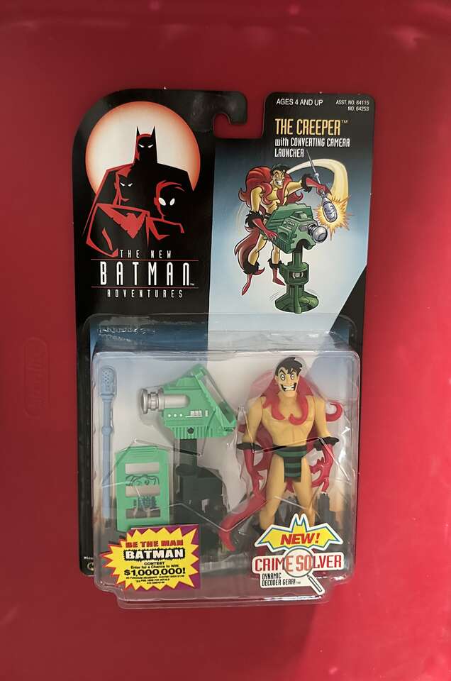 The 1998 New Adventures of Batman CreeperAction Figure by Kenner.