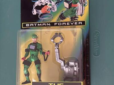 The Riddler Action Figure From the 1995 Batman Forever Series by Kenner.