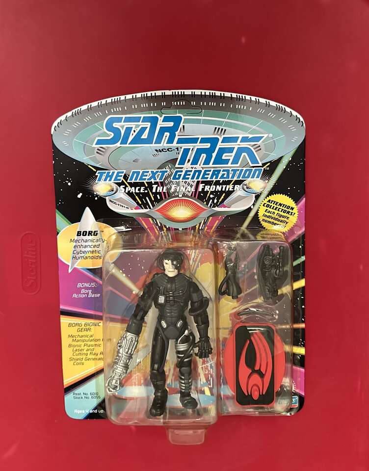 Star Trek the Next Generation 1992 Borg Action Figure.