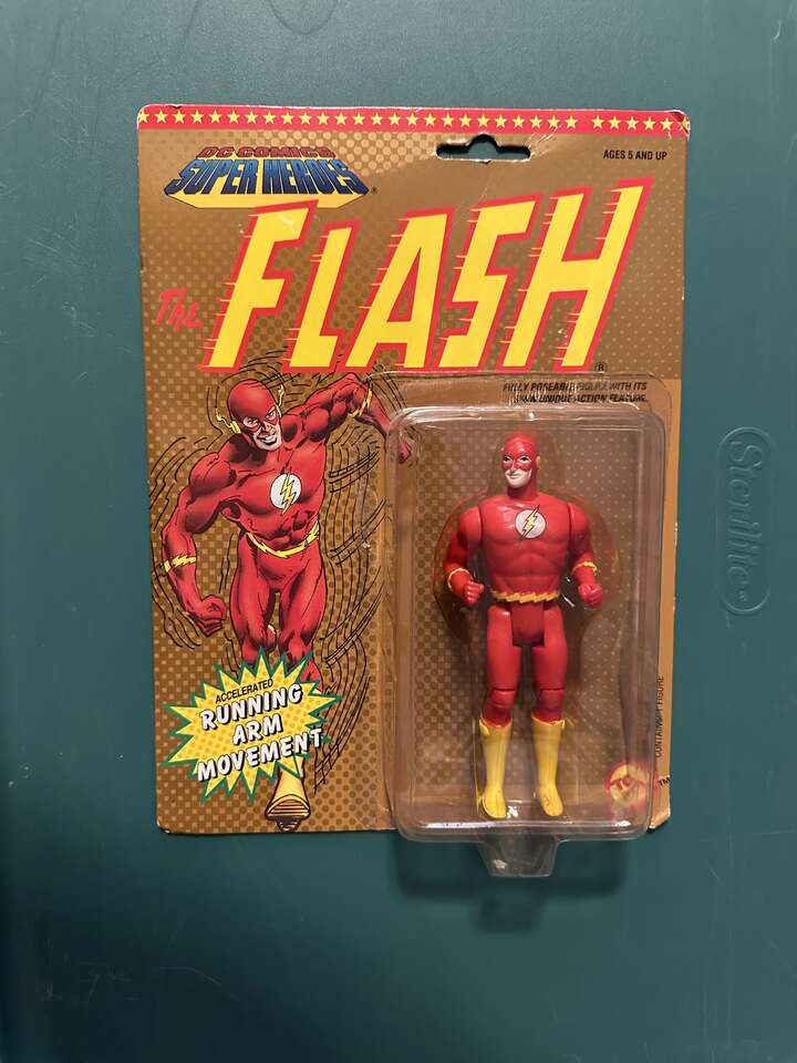 The Flash 1990 DC Comics Super Heroes Action Figure.