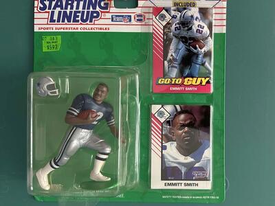 Emmitt Smith 1993 Starting Line Up Action Figure.