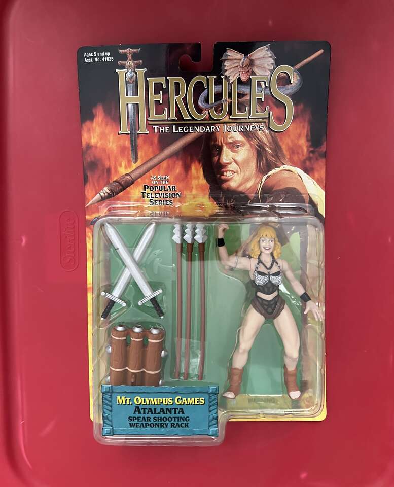 Atalanta 1996 Mt. Olympus Games Action Figure From Herecules The Legendary Journeys Series.