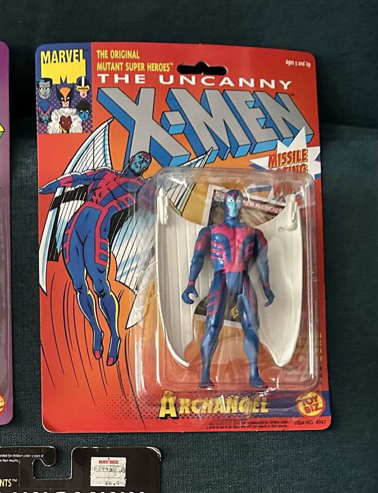 X-Men 1993 Archangel Action Figure by Toy Biz.