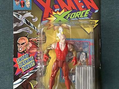 X-Men 1993 Gideon Figure by Toy Biz.