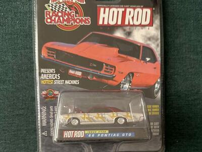 1969 PONTIAC GTO Die Cast Vehicle #136 from a 1999 Racing Champions Casting.