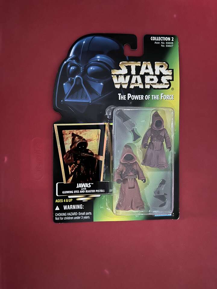 Star Wars 1996 Glowing Eyes Jawas Action Figures Collection 2 #69605.