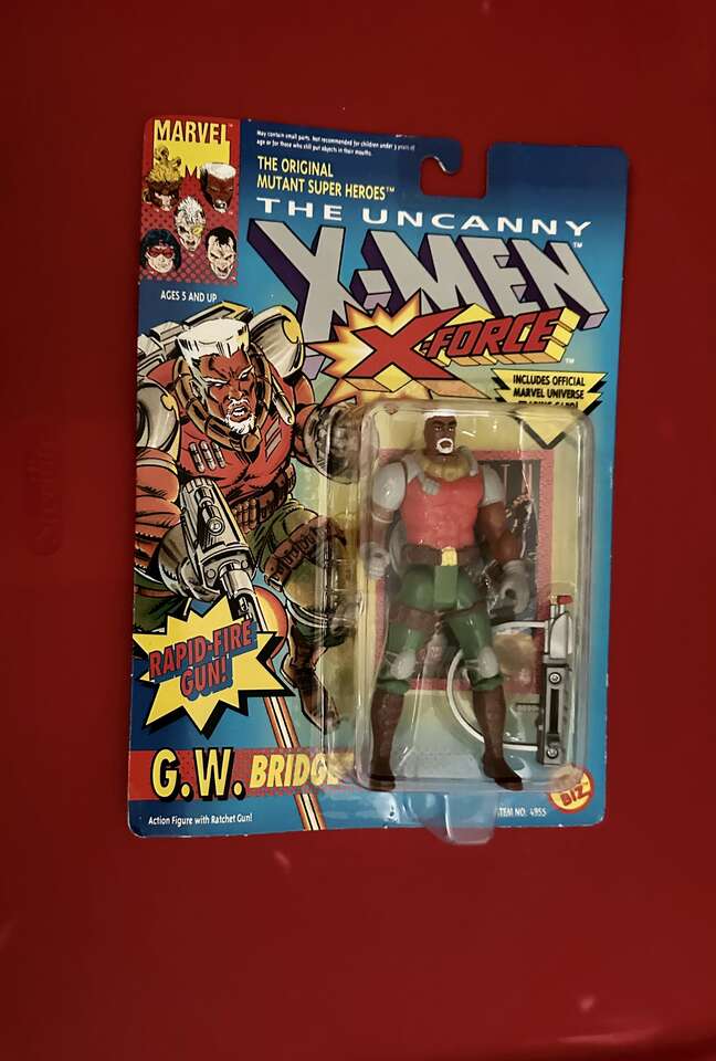 The 1992 Uncanny X-Men G.W. Bridge X-Force Action Figure.