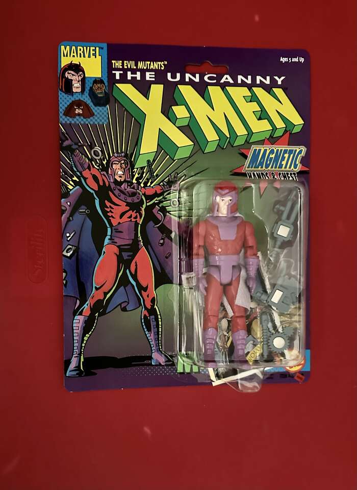 The 1991 Uncanny X-Men Magneto Evil Mutants Action Figure.