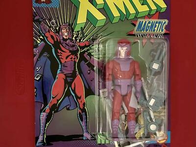 The 1991 Uncanny X-Men Magneto Evil Mutants Action Figure.