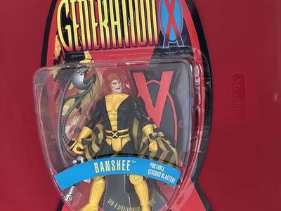 X-Men 1996 Generation X Banshee Action Figure.