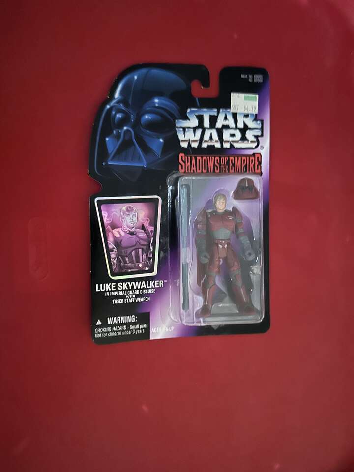 Star Wars Shadows of the Empire 1996 Luke Skywalker in Imperial Disguise Action Figure #69605.