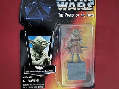 Star Wars 1995 Yoda Figure #69570.
