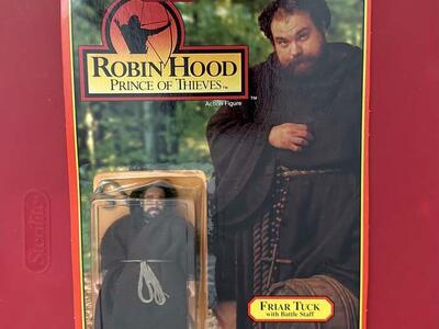 Robin Hood Prince of Thieves 1991 Friar Tuck (Mike Mc Shane) Action Figure.