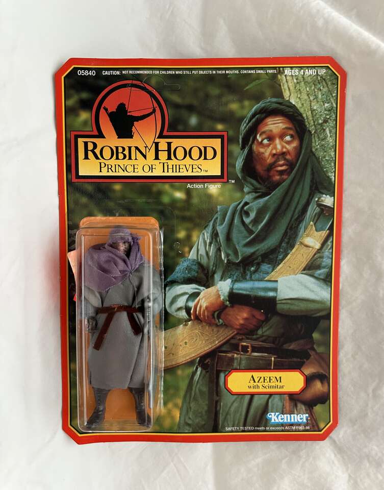 Robin Hood Prince of Thieves 1991 Azeem (Morgan Freeman) Action Figure.