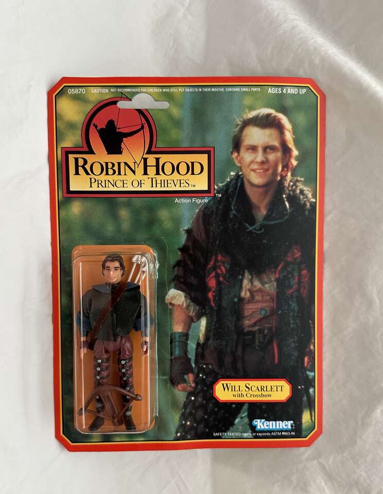 Robin Hood Prince of Thieves 1991 Will Scarlet (Christian Slater) Action Figure.