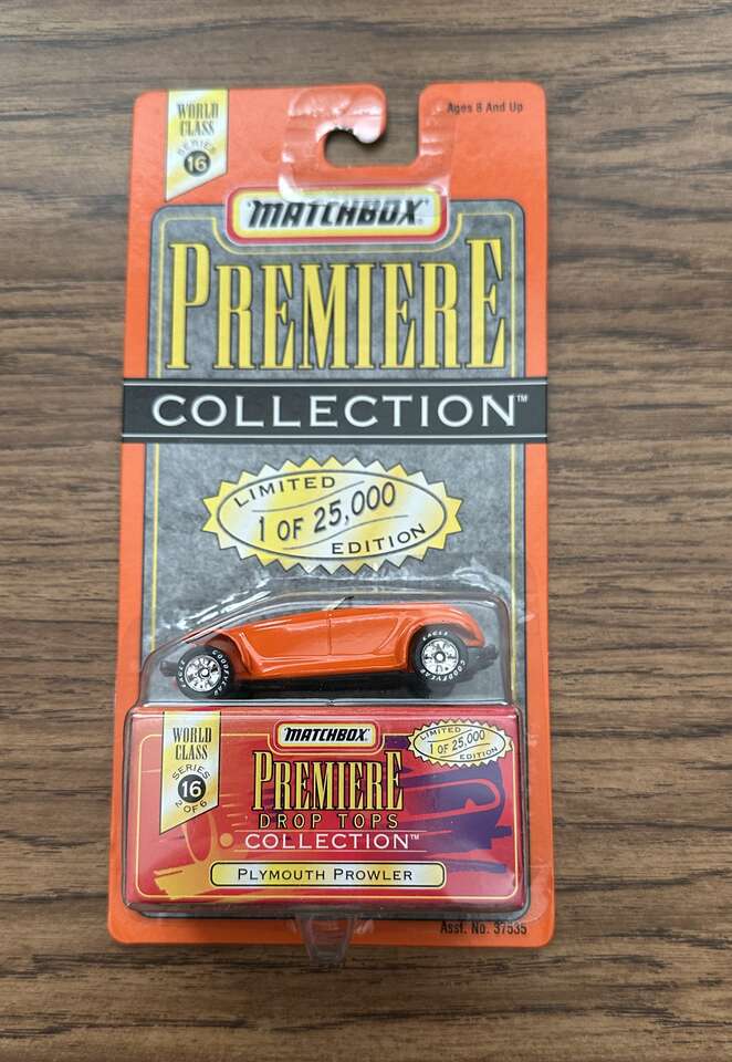 Matchbox 1997 Premiere Collection Limited Edition Plymouth Prowler Die Cast.