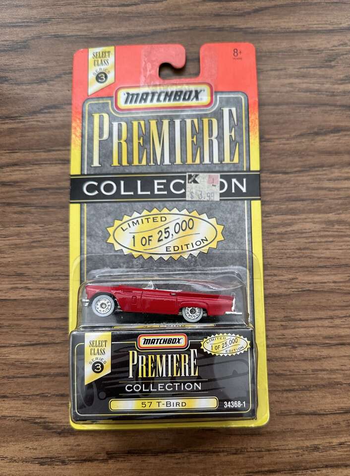 Matchbox 1995 Premiere Collection Limited Edition 1957 T-Bird Die Cast.