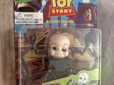 Toy Story 1995 Baby Face Action Figure.