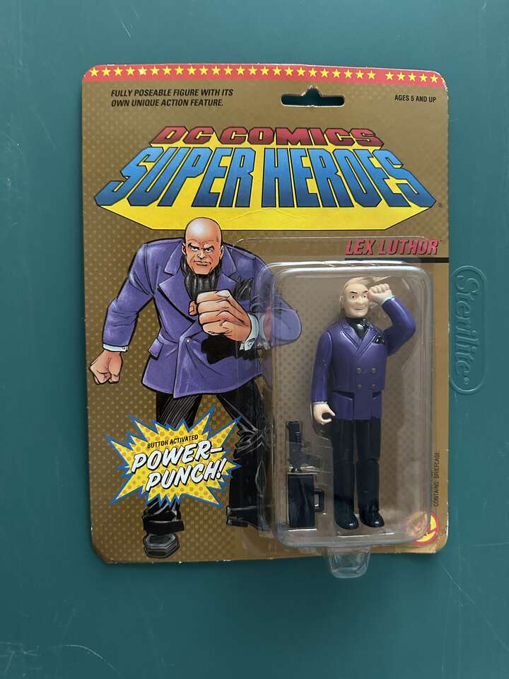 Lex Luthor DC Comics Super Heroes 1989 Action Figure.