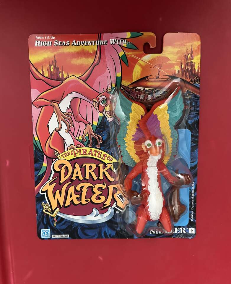 Pirates of Dark Water Niddler 1990 Action Figure.