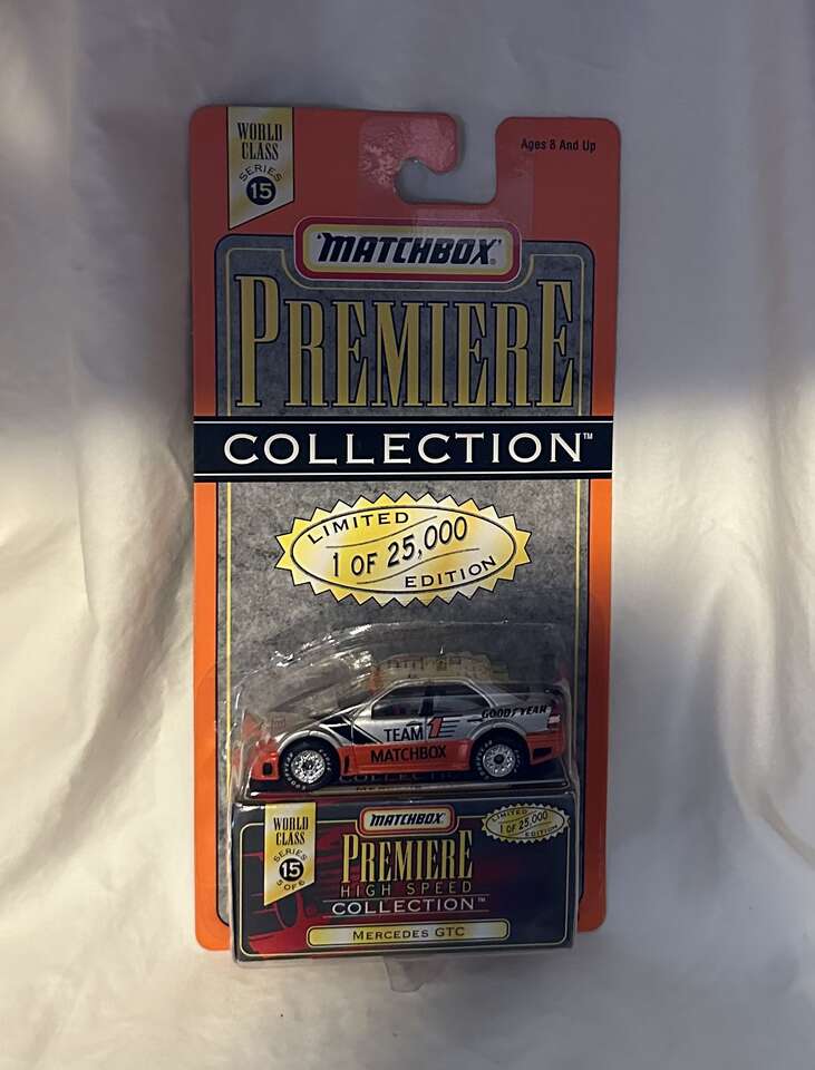Matchbox 1997 Premiere Collection Mercedes GTC Die Cast.