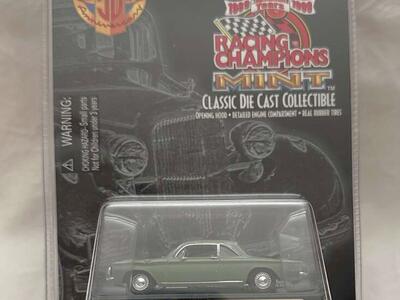 Racing Champions 1999 Mint Presents the 1960 Green Chevy Corvair 3.25 Inch Scale Die Cast Vehicle.