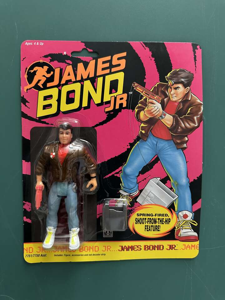 James Bond Jr 1991 Action Figure.