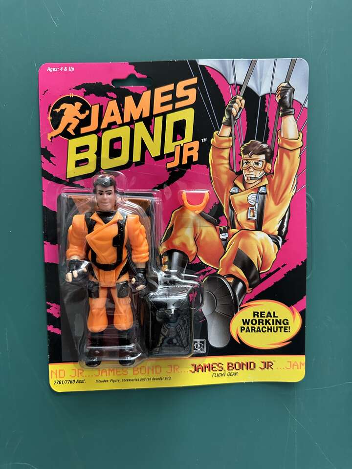 James Bond Jr 1991 Action Figure.