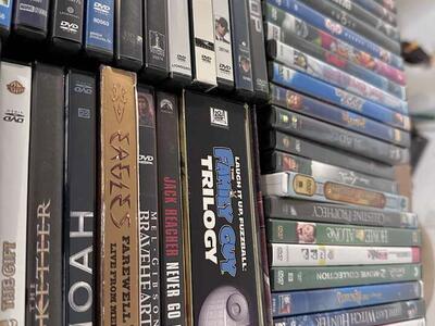 DVD and Blu-ray movies