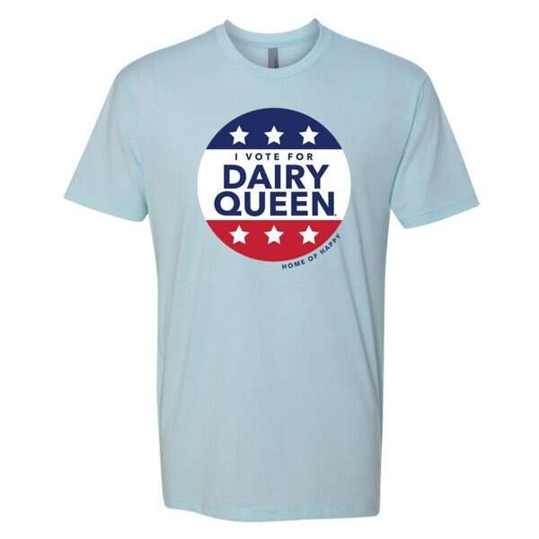 Set of 2 New Men's vote for Dairy Queen Tee Size XL