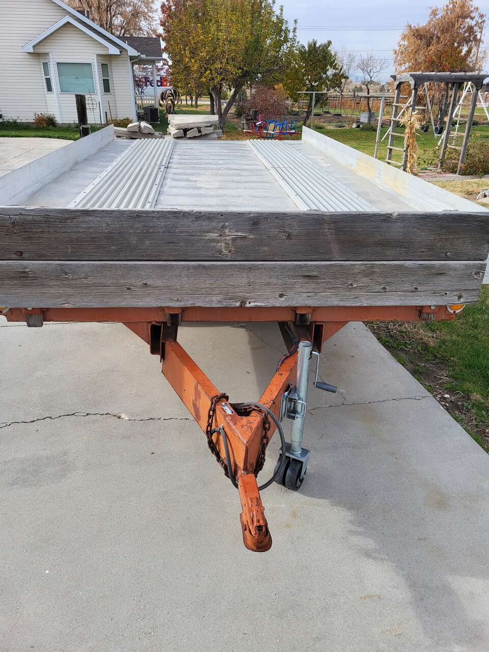 Flatbed deck trailer Recreational Vehicles