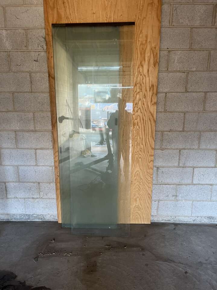 Glass 1/4 Inch 25 1/2x85 6 Or 7 Pieces