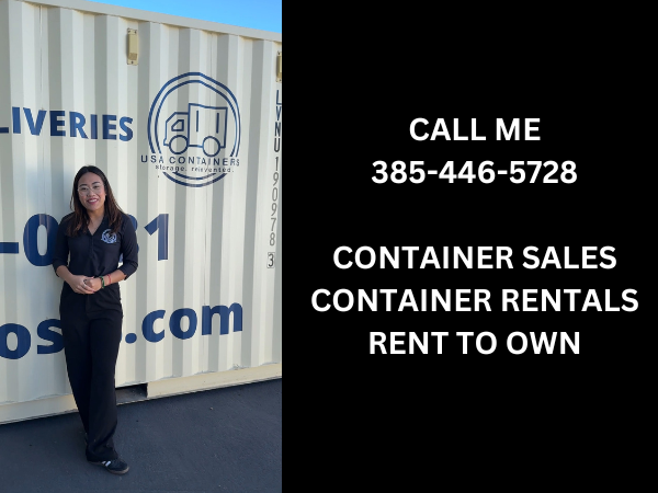 Local Utah Company - 20ft and 40ft containers - PAY 100% UPON DELIVERY