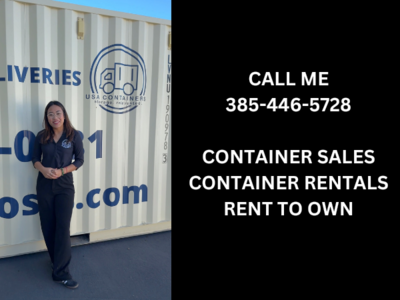 Local Utah Company - 20ft and 40ft containers - PAY 100% UPON DELIVERY