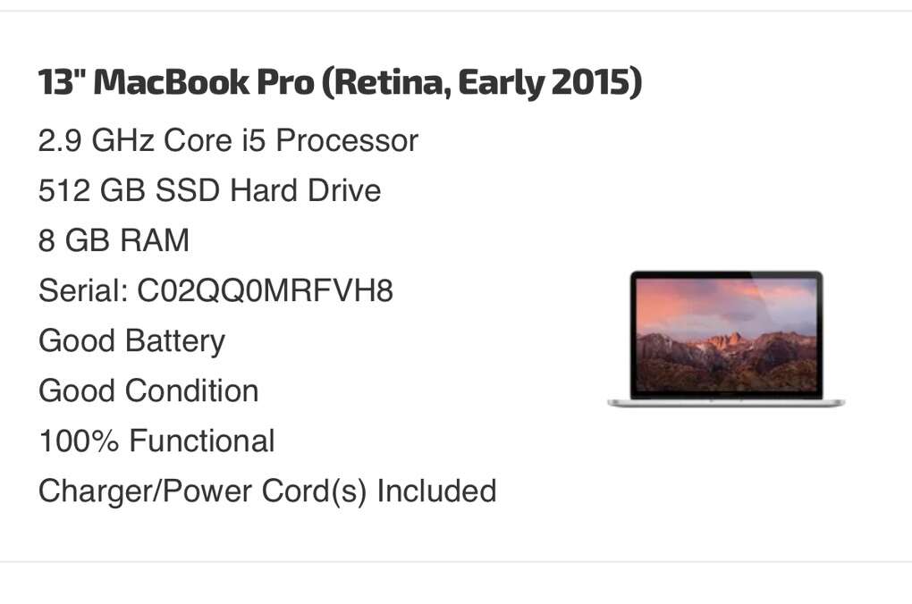 MacBook Pro 2015