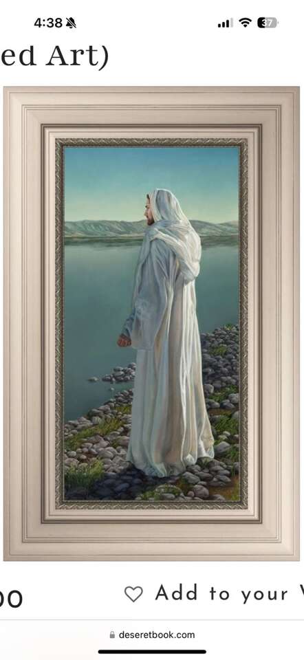 Come Follow Me - Jesus Christ Art Painting