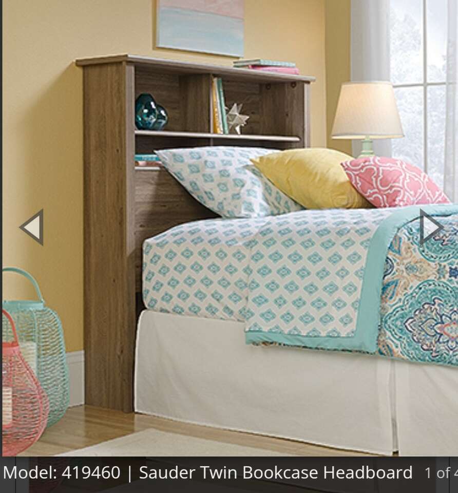 Twin Bookcase Headboard