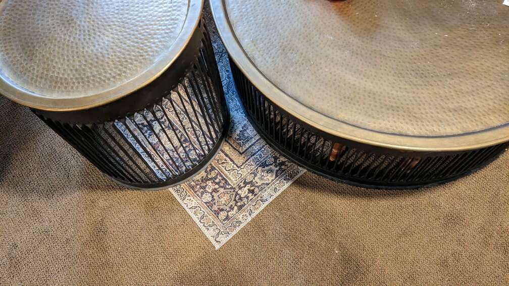 Metal Coffee Table and end table Furniture