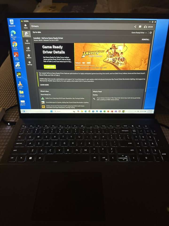 Dell Gaming Laptop i7 Core 12th RTX 3050 Ti SSD