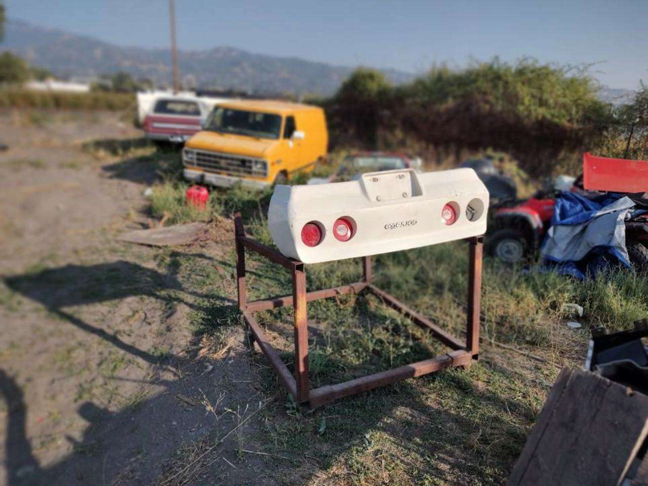 1980-1982 CORVETTE REAR BUMPER ORIGINAL FLEXIBLE EURETHANE