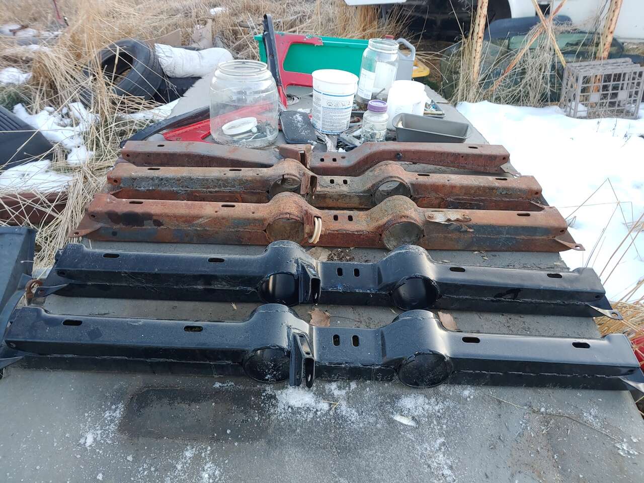 68-79 C3 Corvette OEM Removable Cross-member ( 4 ) 80-82 C3 Corvette OEM Removable Cross-member ( 1 )