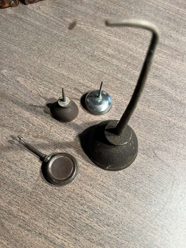 Collection Of Vintage Antique Oil Cans