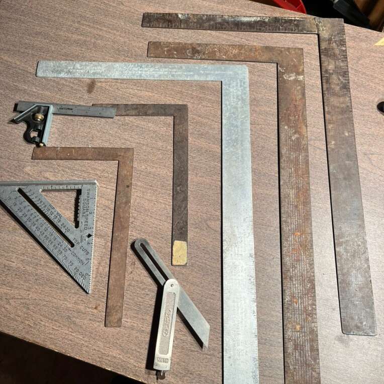 Vintage Carpentry Squares
