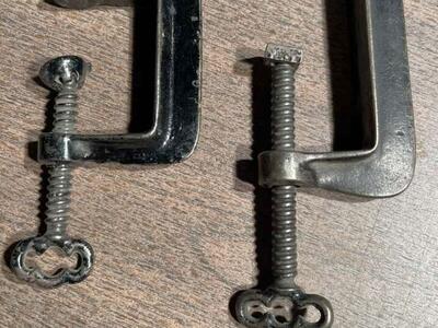 Vintage C Clamps