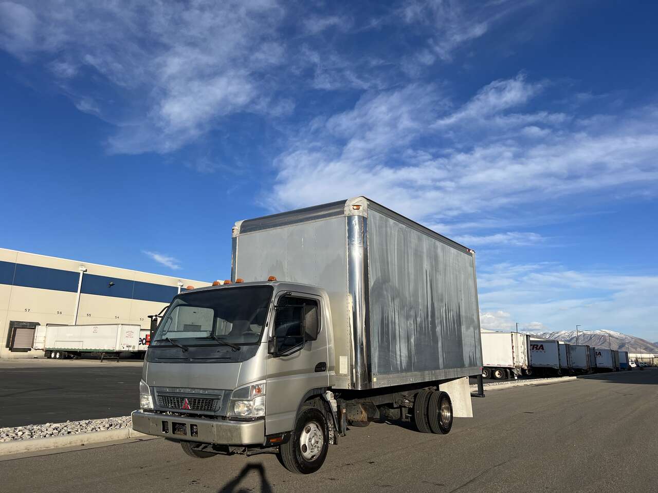 2007 Mitsubishi Fuso Box Truck Industrial