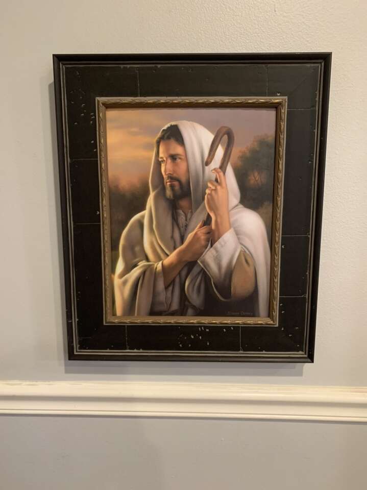 The Good Shepherd by Simon Dewey 17x20