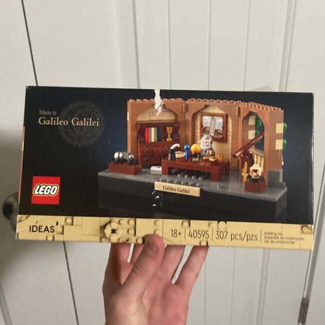 Lego Tribute To Galeleo Gallile